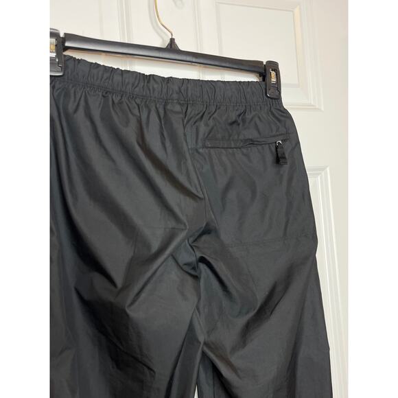 Nike Golf Women XS Black Parachute Windbreaker Pants with Snap Legs - Picture 4 of 10